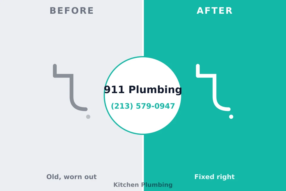 Before and after: plumbing company North Randall, OH